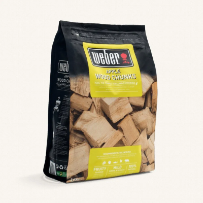 Дрова Weber для копчения Яблоко 1500г в интернет гипермаркете «Планета Лета». Фото