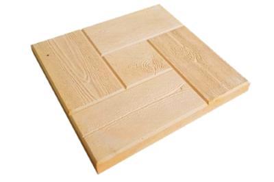 Плитка бетонная "Квадрат дощечки" 30*30*3 см №52 светло-коричневый в интернет гипермаркете «Планета Лета». Фото