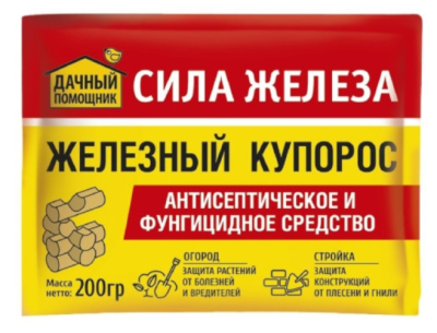 ДАЧНЫЙ ПОМОЩНИК, Сила железа (Железный купорос), 200г в интернет гипермаркете «Планета Лета». Фото