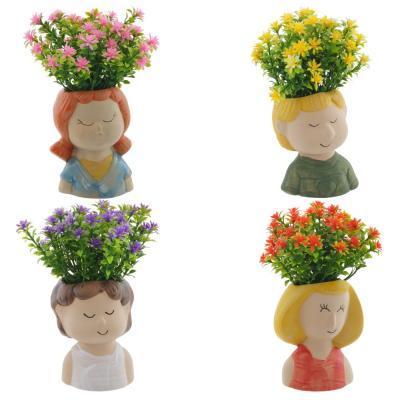 Цветочная композиция Люди 17,5 см 758033 в интернет гипермаркете «Планета Лета». Фото