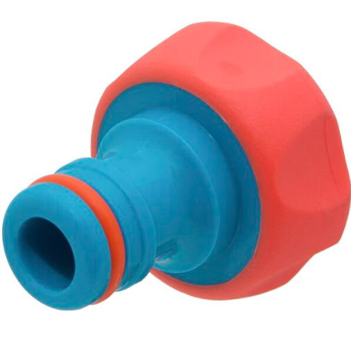 Штуцер под коннектор, с внутренней резьбой 1/2, пластик/резина, MPF в интернет гипермаркете «Планета Лета». Фото