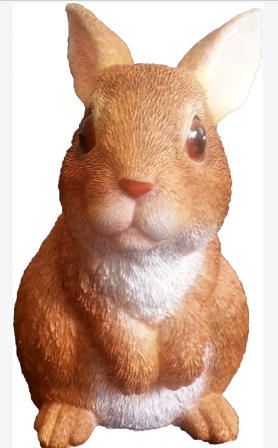 Фигура Зайка мини большой Н-22см в интернет гипермаркете «Планета Лета». Фото