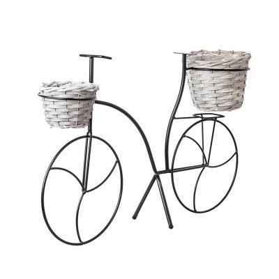 Подставка для цветов Велосипед с корзинами 38x58 см 138000050 в интернет гипермаркете «Планета Лета». Фото