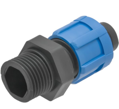 Адаптер для капельной ленты, 3/4" на 16 мм в интернет гипермаркете «Планета Лета». Фото