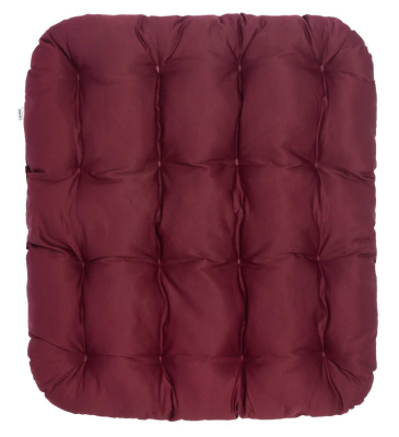 Подушка на кресло-кокон Лина, Сфера Лайт, Пальма, Релакс, бордовый в интернет гипермаркете «Планета Лета». Фото