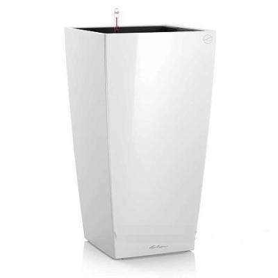 Кашпо LECHUZA Кубико 40 бел с с/полива в интернет гипермаркете «Планета Лета». Фото