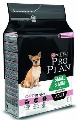 Корм PRO PLAN д/вз ср пор чув кож лос 3 кг в интернет гипермаркете «Планета Лета». Фото