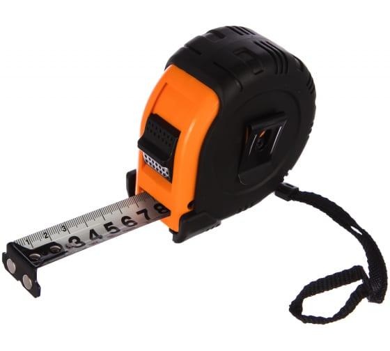 Рулетка ЦИТ Ультра магнитн с фиксатором обрезин 10 м 25 мм УЛЬТРА 10М-25ММ (ULTRA) в интернет гипермаркете «Планета Лета». Фото