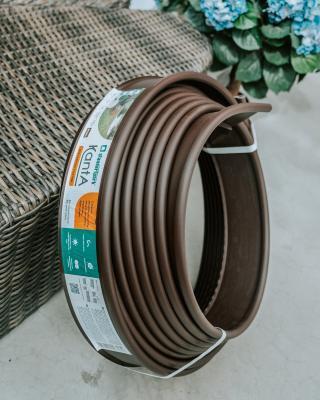 Бордюрная лента КАНТА 10 см,  коричневый в интернет гипермаркете «Планета Лета». Фото