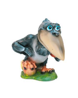 Фигура Ворона с яблоком Н-30см,L-37см,В-24см F1285 в интернет гипермаркете «Планета Лета». Фото