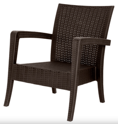 Кресло-диван RATTAN Ola Dom (коричневый) Элластик-Пласт в интернет гипермаркете «Планета Лета». Фото Кресло-диван RATTAN Ola Dom (коричневый) в интернет гипермаркете «Планета Лета». Фото