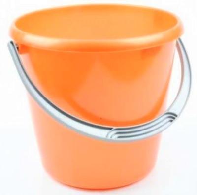 Ведро "Соло" 5л перламутровое оранжевое С631ОРЖ в интернет гипермаркете «Планета Лета». Фото