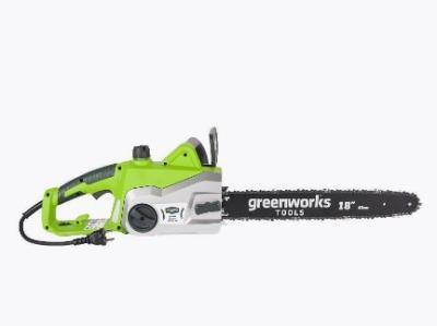 Цепная пила электрическая Greenworks GCS2046, 2000W, 45 см в интернет гипермаркете «Планета Лета». Фото