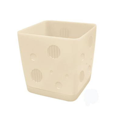 Горшок InGreen MICROCOSM сливочный 1,1л в интернет гипермаркете «Планета Лета». Фото