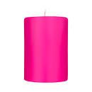 Свеча Болсус 80х48 столбик фуксия в интернет гипермаркете «Планета Лета». Фото