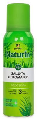 Аэрозоль-репеллент Gardex Naturin от комаров 100 мл в интернет гипермаркете «Планета Лета». Фото