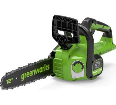 Пила цепная аккумуляторная GREENWORKS 24 V без акб и з/у 2007007 в интернет гипермаркете «Планета Лета». Фото