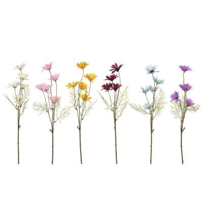 Цветок искусственный "Космея", L10 W10 H53 cм, 6в. в интернет гипермаркете «Планета Лета». Фото