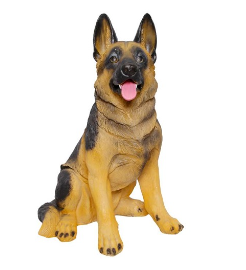 Фигура Собака овчарка средняя Н-70см., L-41 см., В-27 см. в интернет гипермаркете «Планета Лета». Фото