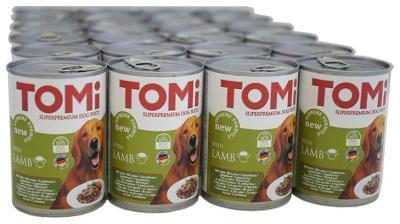 "TOMI" консервы для собак 400г с ягненком (уп-24 шт) Германия в интернет гипермаркете «Планета Лета». Фото