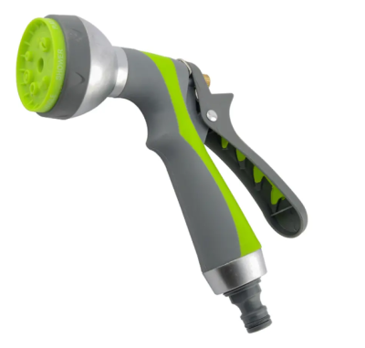 Душ-пистолет 7-ми функц с фиксатором под коннектор 'Урожайная сотка Эксперт' прорезиненный (YM7216) в интернет гипермаркете «Планета Лета». Фото