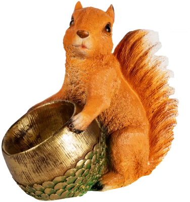 Фигура Белка-кормушка Н-22см в интернет гипермаркете «Планета Лета». Фото