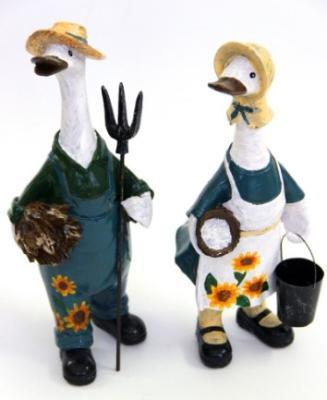 Фигура Гусь №1 H-28см FS-53769 в интернет гипермаркете «Планета Лета». Фото