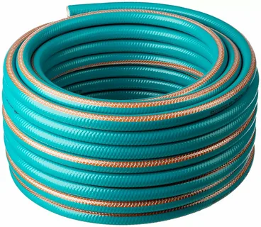 Шланг GRINDA поливочный PROLine EXPERT 5 1/2" 35 атм, армированный, пятислойный, 20 м 429007-1/2-20 в интернет гипермаркете «Планета Лета». Фото