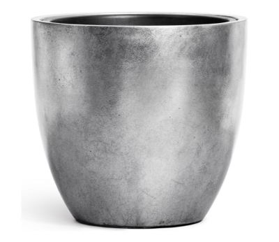 Кашпо TREEZ Effectory Metal Округлый конус Серебро в-28, д-30 см TREEZ в интернет гипермаркете «Планета Лета». Фото Кашпо TREEZ Effectory Metal Округлый конус Серебро в-28, д-30 см в интернет гипермаркете «Планета Лета». Фото
