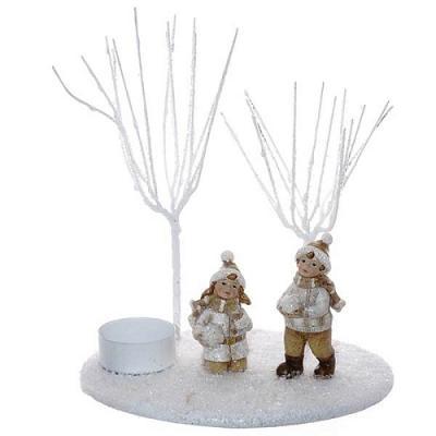 Подсвечник "Дети" 17,5х13,5х20 см нг 721124 в интернет гипермаркете «Планета Лета». Фото