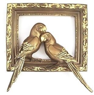 Картина "Попугаи" 29х27см GF24-03 в интернет гипермаркете «Планета Лета». Фото