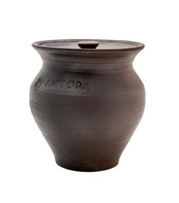 Чугунок керамический 2 л в интернет гипермаркете «Планета Лета». Фото