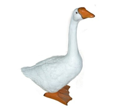 Фигура Гусь стеснительный Н-46 см F380 в интернет гипермаркете «Планета Лета». Фото