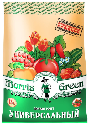 Грунт Morris Green Универсальный 13л в интернет гипермаркете «Планета Лета». Фото