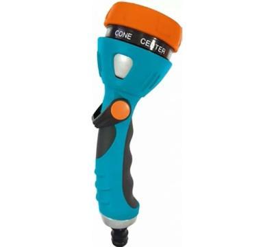 Пистолет GRINDA поливочный PROLine XM-7, 7 режимов,металлический с TPR 429150 Уценка! в интернет гипермаркете «Планета Лета». Фото