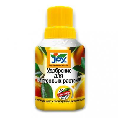 Удобрение JOY жидкое для цитрусовых растений, 250 мл в интернет гипермаркете «Планета Лета». Фото
