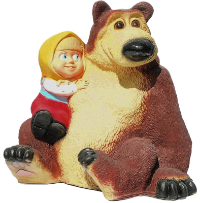 Фигура Медведь с девочкой Н-33см в интернет гипермаркете «Планета Лета». Фото