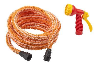 Шланг GRINDA удлиняющийся PROLine PS-15  распылитель пистолетный, адаптеры 5-15 м   428496-15 в интернет гипермаркете «Планета Лета». Фото