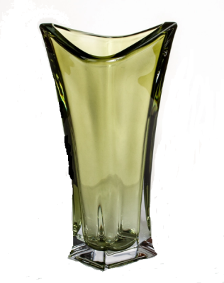 Ваза "Crystal" (стекло) D14,5хH35см в интернет гипермаркете «Планета Лета». Фото