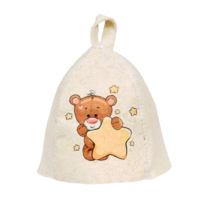 Шапка "Мишка" детская войлок HP 41213 в интернет гипермаркете «Планета Лета». Фото