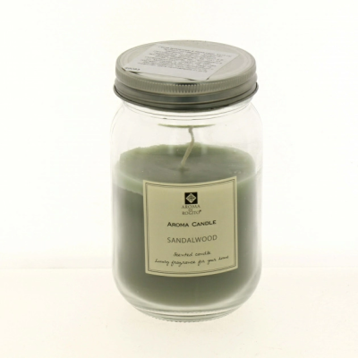 Свеча декор. в банке 8х13см 420500180 в интернет гипермаркете «Планета Лета». Фото