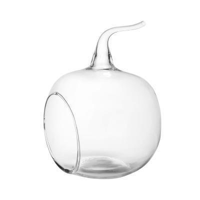 Подсвечник "Яблоко" (стекло) D12.6xH14см в интернет гипермаркете «Планета Лета». Фото