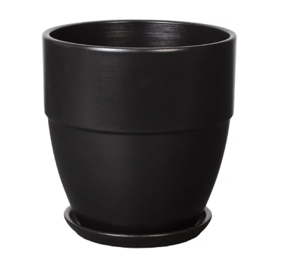 Горшок Блэк готика борт с/п d15, h15см, 1,7л в интернет гипермаркете «Планета Лета». Фото
