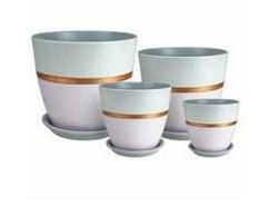 Горшок Роспись бутон (145) d12, 1л в интернет гипермаркете «Планета Лета». Фото