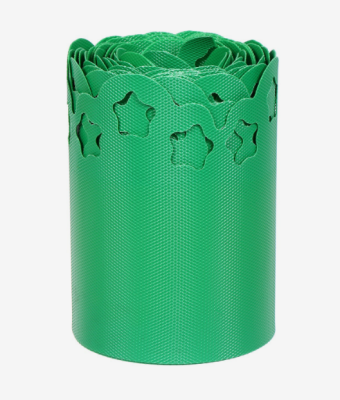 Лента бордюрная гофрированная 'Урожайная сотка' 0,2 х 9 м зеленый в интернет гипермаркете «Планета Лета». Фото