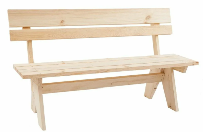 Скамья Рустика в интернет гипермаркете «Планета Лета». Фото