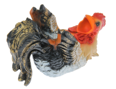 Фигура Петух(подставка под бутылку) Н-14см в интернет гипермаркете «Планета Лета». Фото