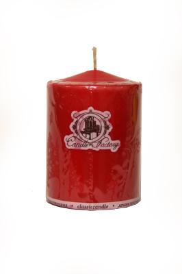Свеча колонна 60*80 красный в интернет гипермаркете «Планета Лета». Фото