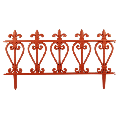 Заборчик "Классик" (60х33см) 307 (4шт) цв.терракот в интернет гипермаркете «Планета Лета». Фото