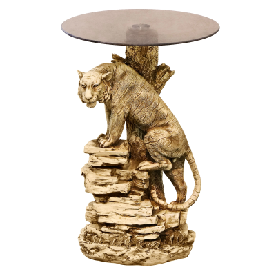 Фигура Тигр на камнях Н-66см в интернет гипермаркете «Планета Лета». Фото